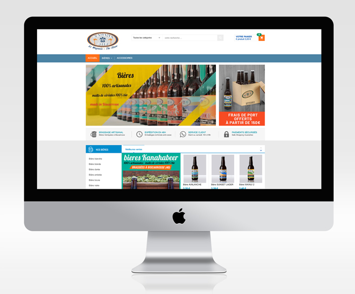 tablette boutique e-commerce Cugnaux Création de boutique en ligne Cugnaux