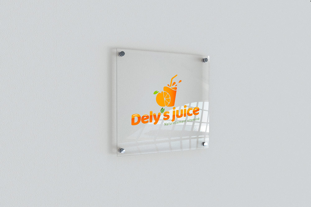 Création  logo Dely's Juice